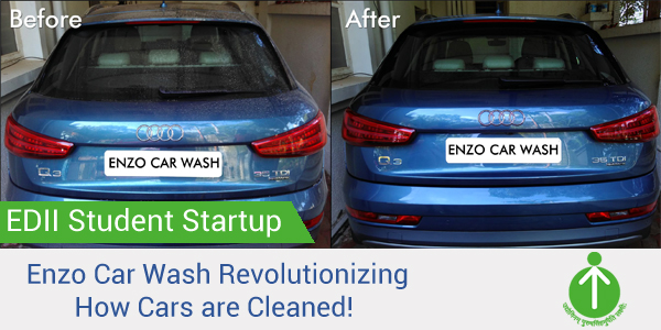 EDII-Student-Startup-Enzo-Daily-Car-Wash-Ahmedabad